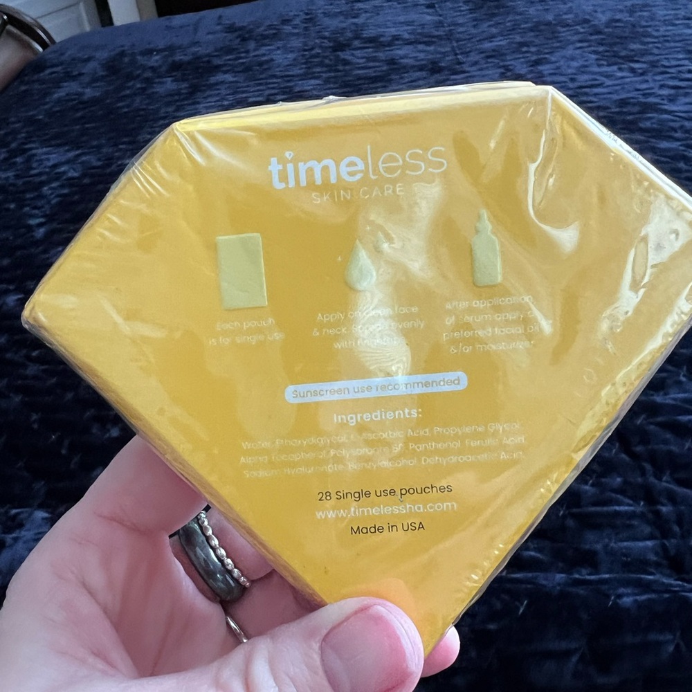 Timeless Skincare Serum & Face Oil - Yellow